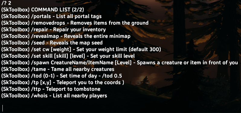 SkToolbox - Console and Chat Functionality Extender